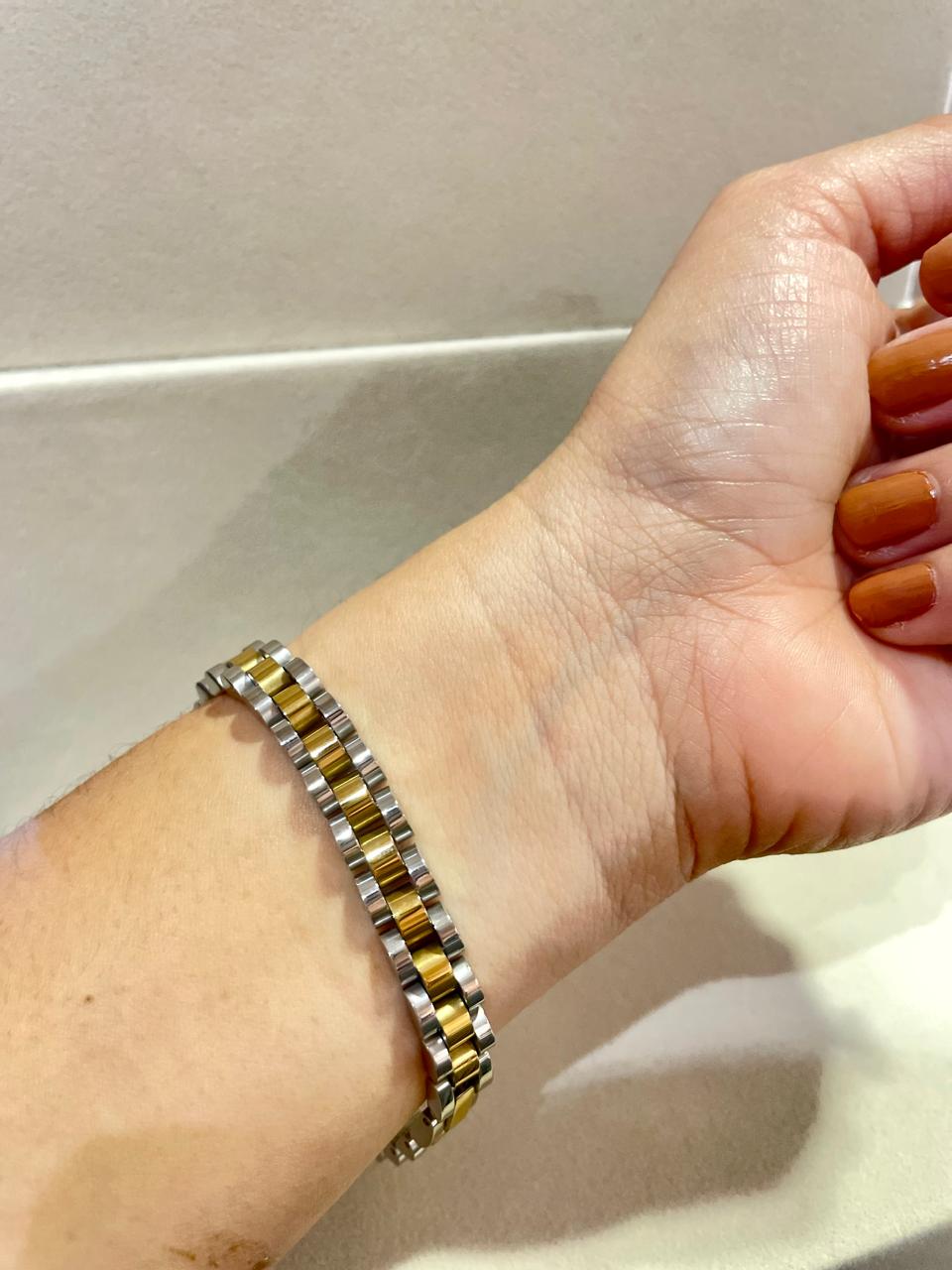 Brazalete Combinado con broche
