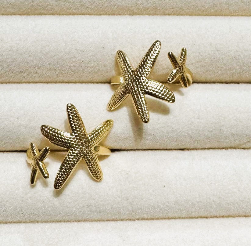 Anillo Estrellas de Mar
