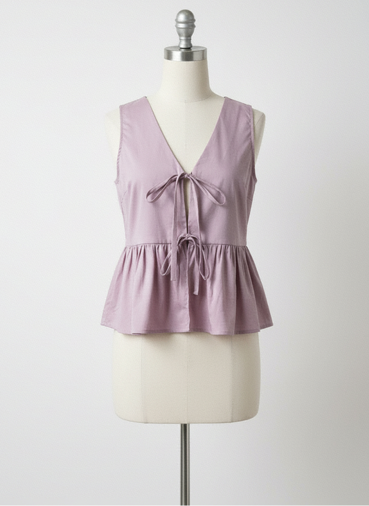 Blusa ligera con asas