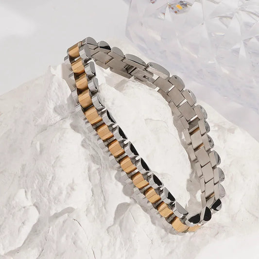 Brazalete Combinado con broche