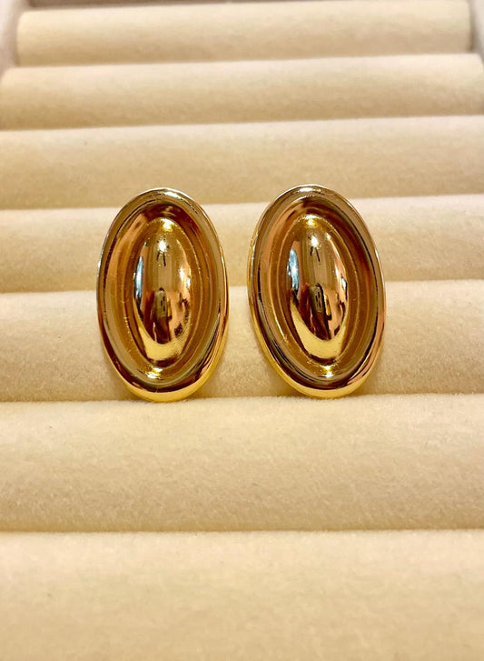 Aretes ovalados
