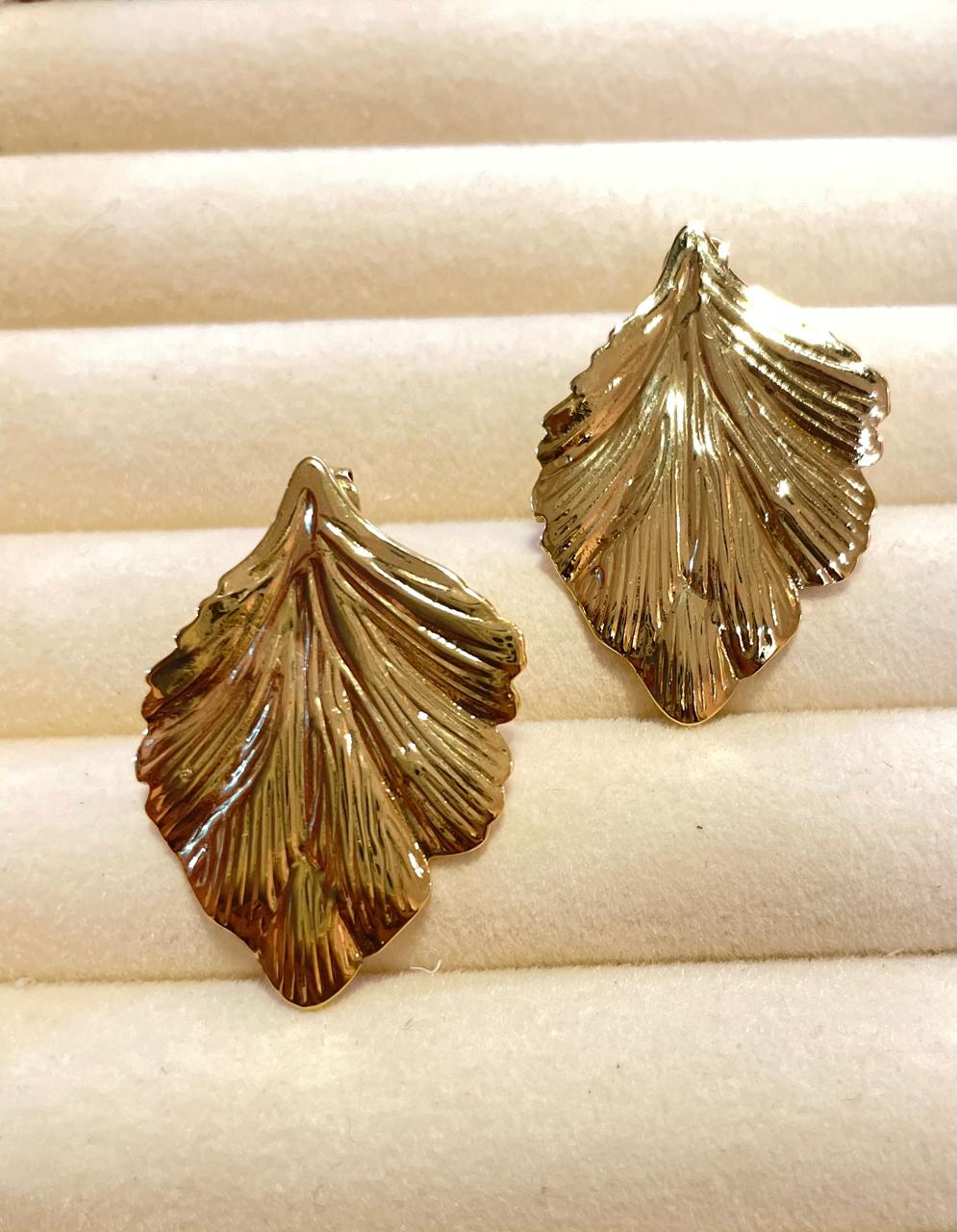 Aretes Hoja