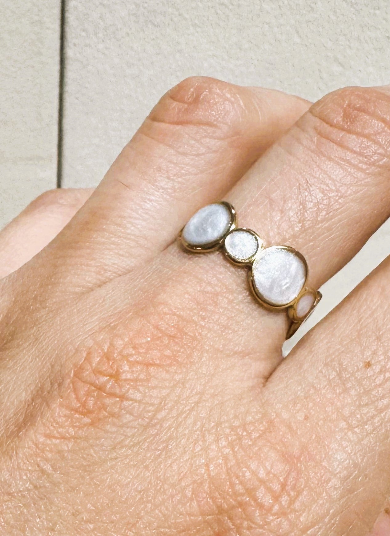 Anillo Marmol Circular