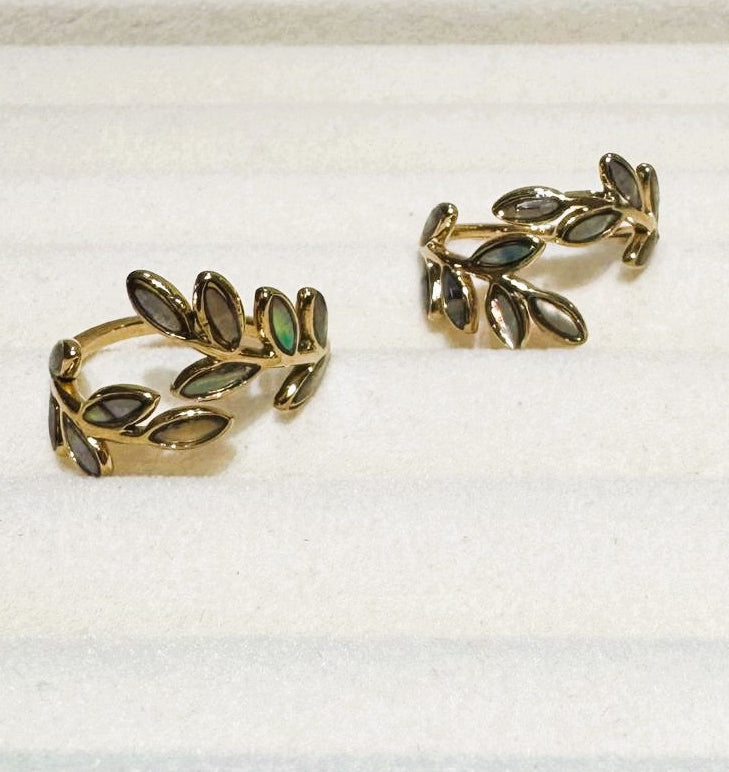 Anillo Hojas Tornasol