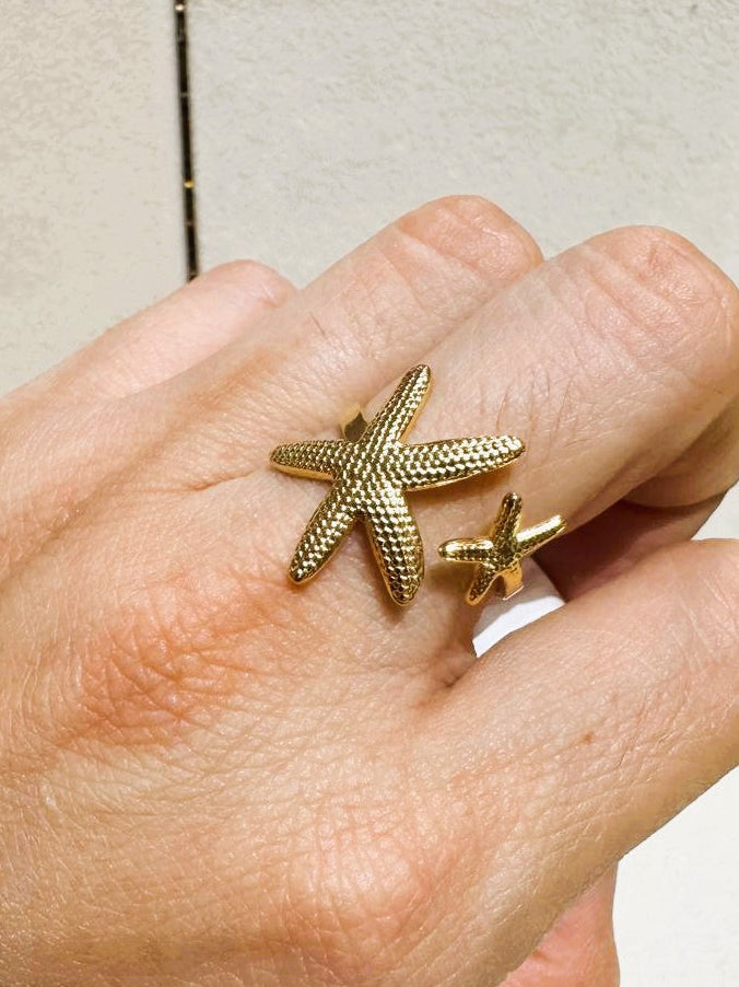 Anillo Estrellas  de Mar