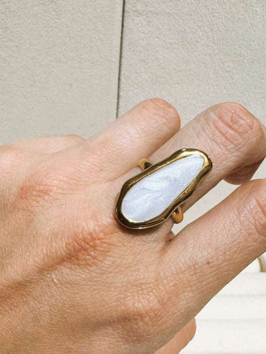 Anillo Pearl Rock