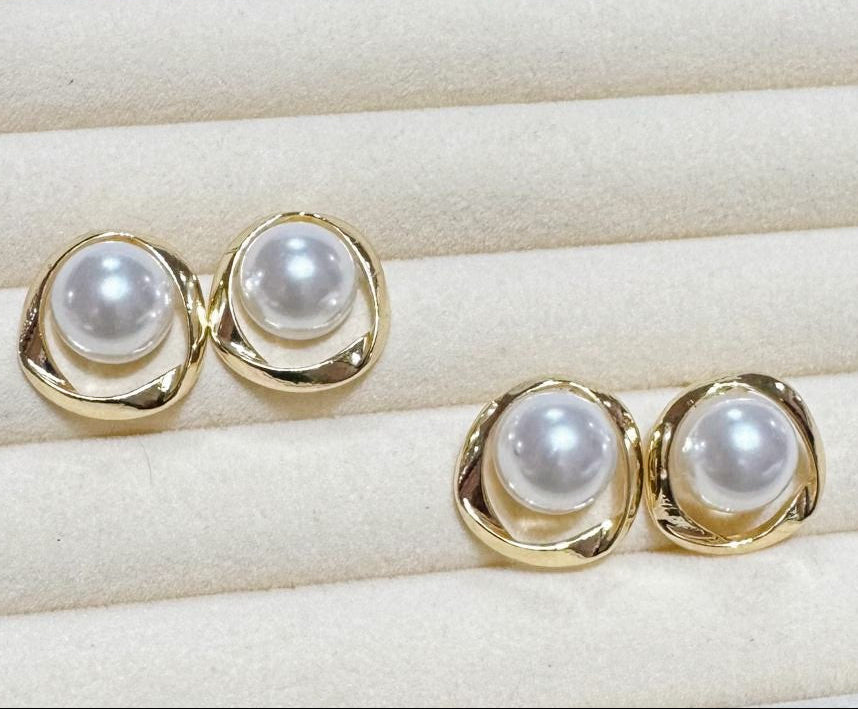 Aretes Perla Dot