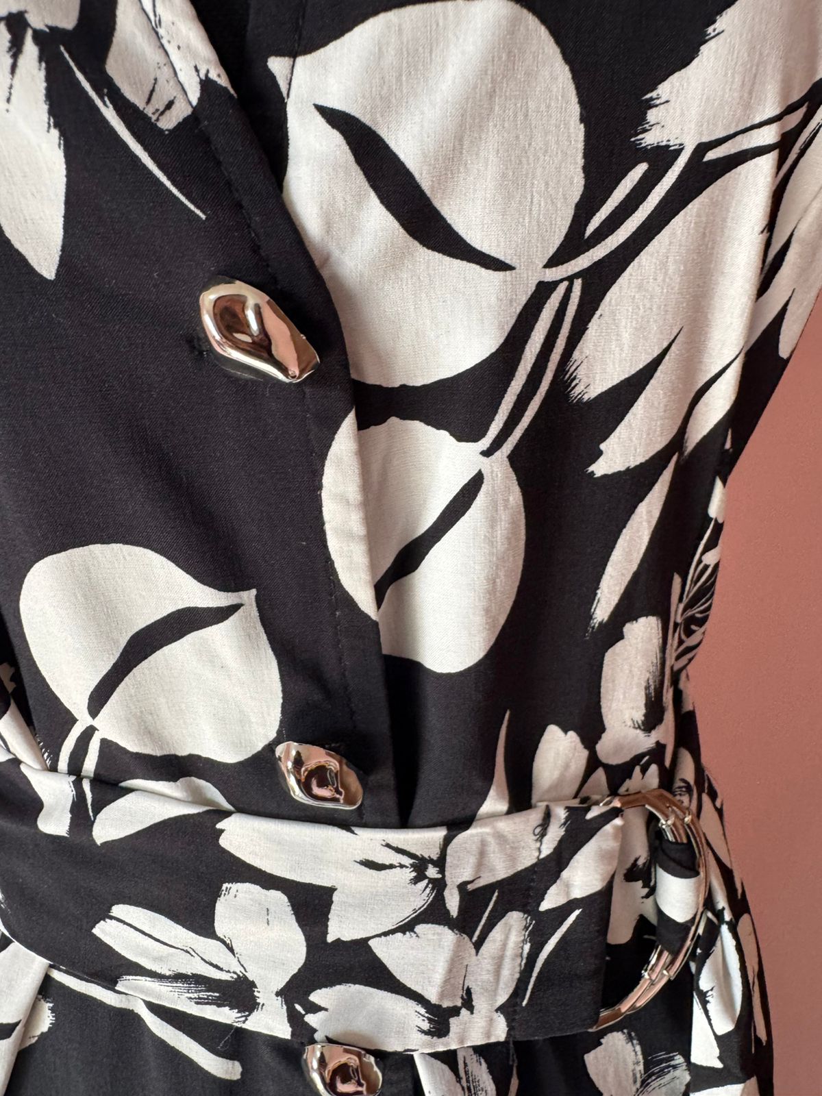 Vestido midi floreado