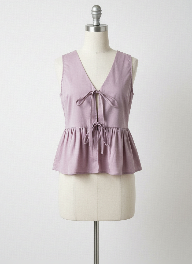 Blusa ligera con asas