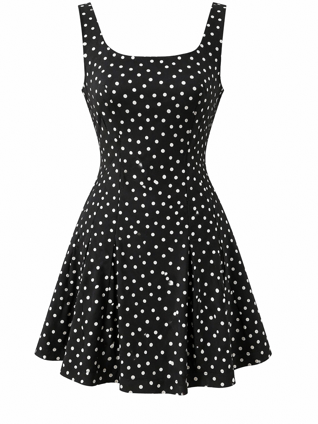 Vestido Strech Polka Dot con short